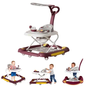 Foldable Baby Walkers With Universal Wheel