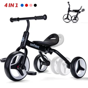 4 In 1 Kids Tricycle For 2-5 Years Old