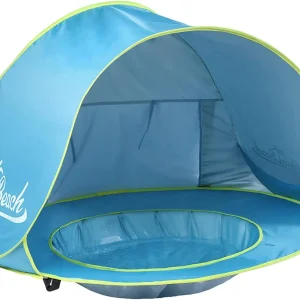 Baby Beach Tent Pop Up Portable Shade Pool UV Protection Sun Shelter for Infant
